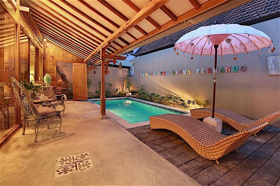 Villa Joglo Batu Belig Canggu Exteriér fotografie